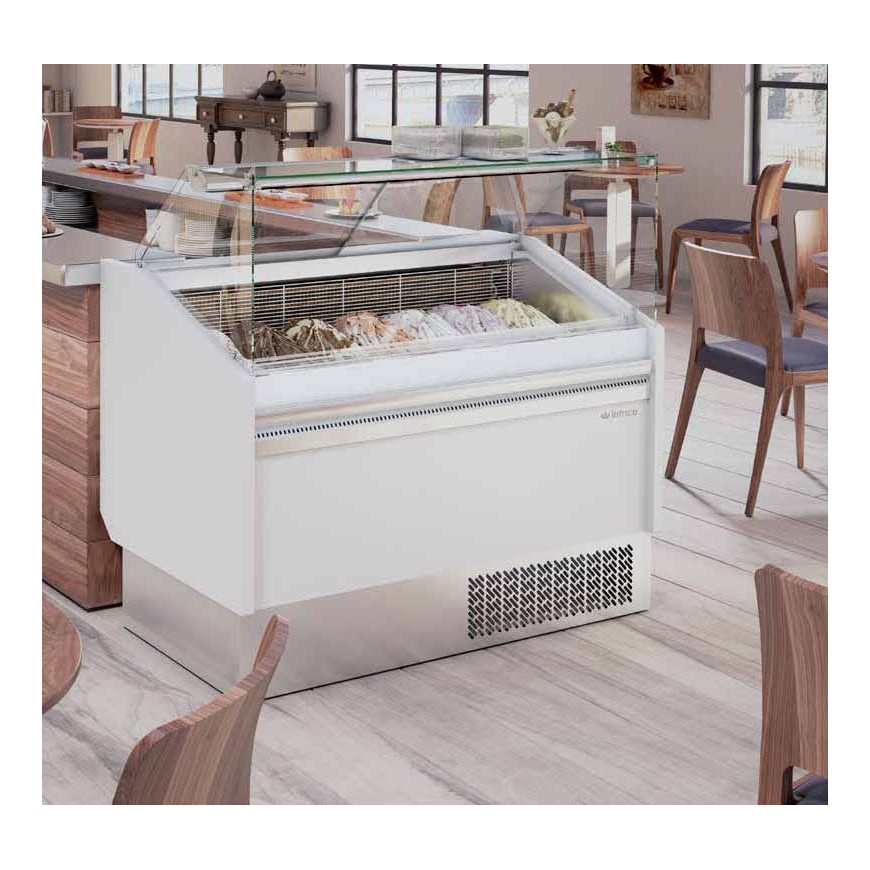 Ibiza Ice Cream Display Case 1562mm