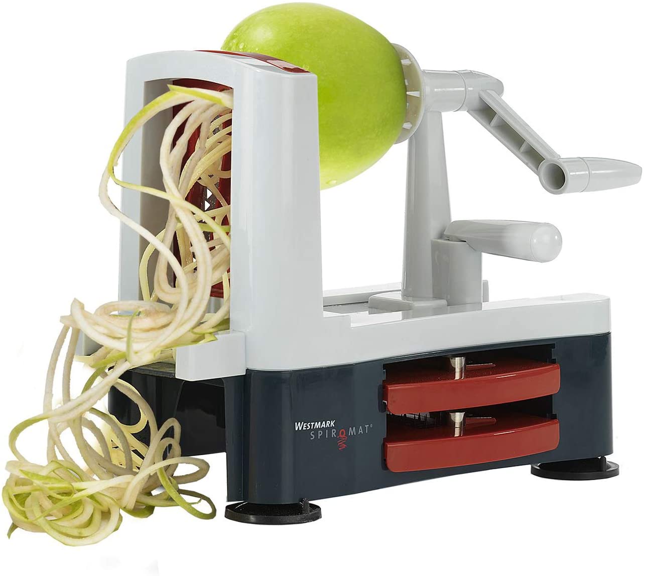 Abs Vegetable Cutter With 3 S/S Blades - Spiralizer