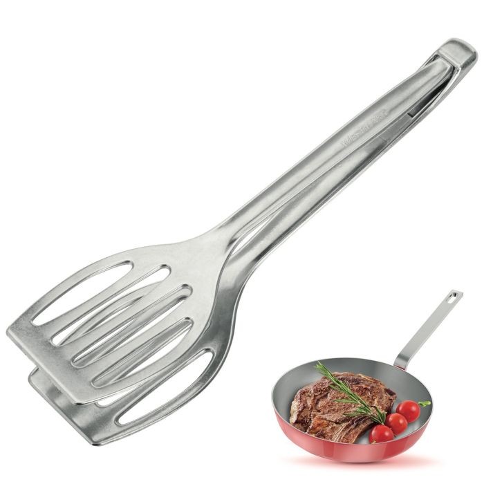 Aluminium Doubleturner And Barbeque Tongs 275 X 73 X 13 mm