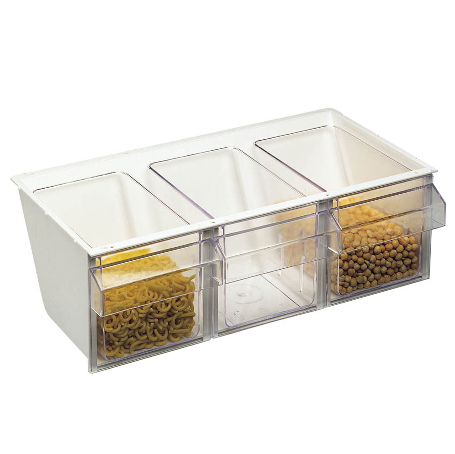 Condiment Box L 355 X W 170 X H 110mm With 3 X 1 L Cavities