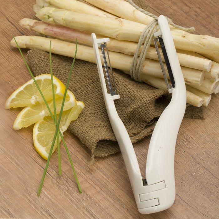 Double Vegetable Peeler / Pincer With Stainless Steel Blades