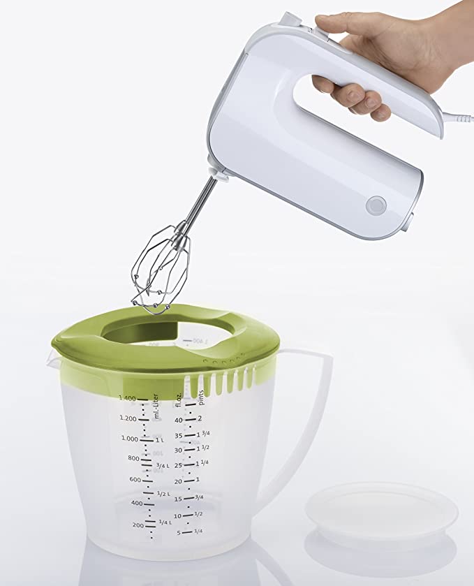 Green 1.4 L Measuring & Mixing Jug With Lid