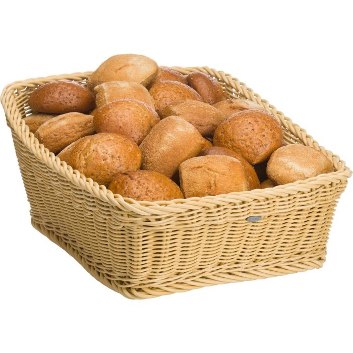 Light Beige Presentation Basket 42 X 50 X 14/24 cm