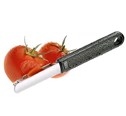 Pp & Aluminium Coated Tomato Peeler With Stainless Steel Serrated Blade