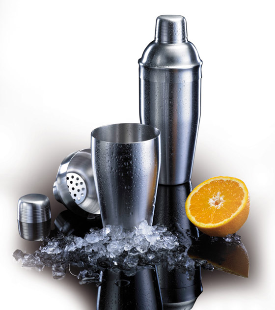 Stainless Steel Cocktail shaker  0.5 Lt