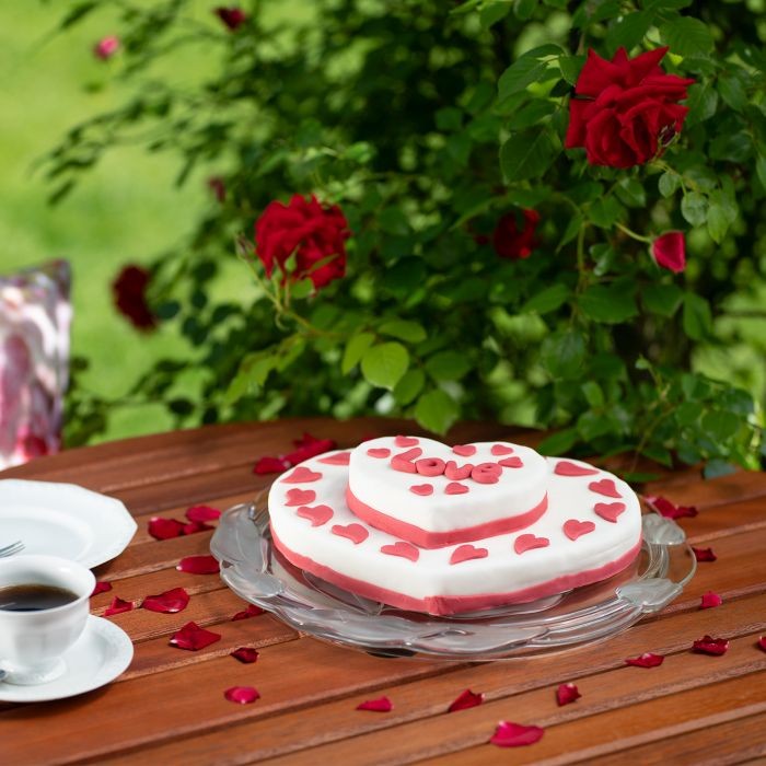 Stainless Steel Heart Shaped Baking Frame