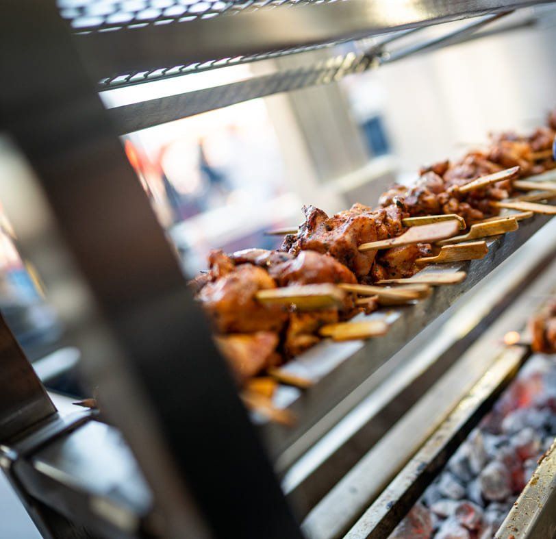 Josper Robata Open Grill Kebabs