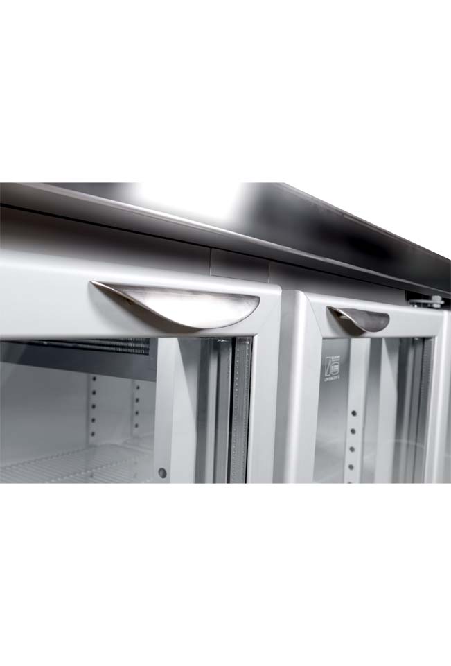 HDU1800PHC Glass Door Undercounter With Pizza Top