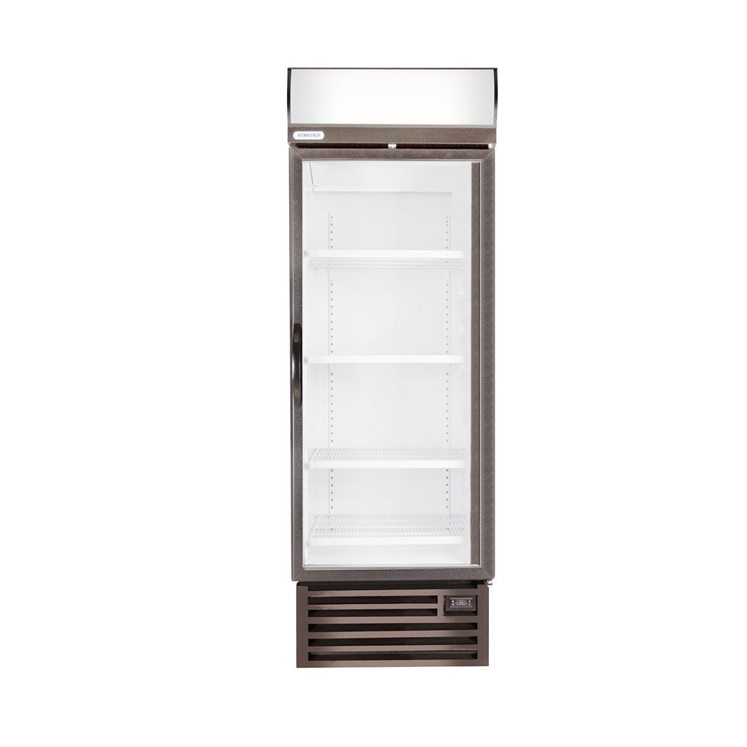 HD690F Single Glass Door Display Freezer