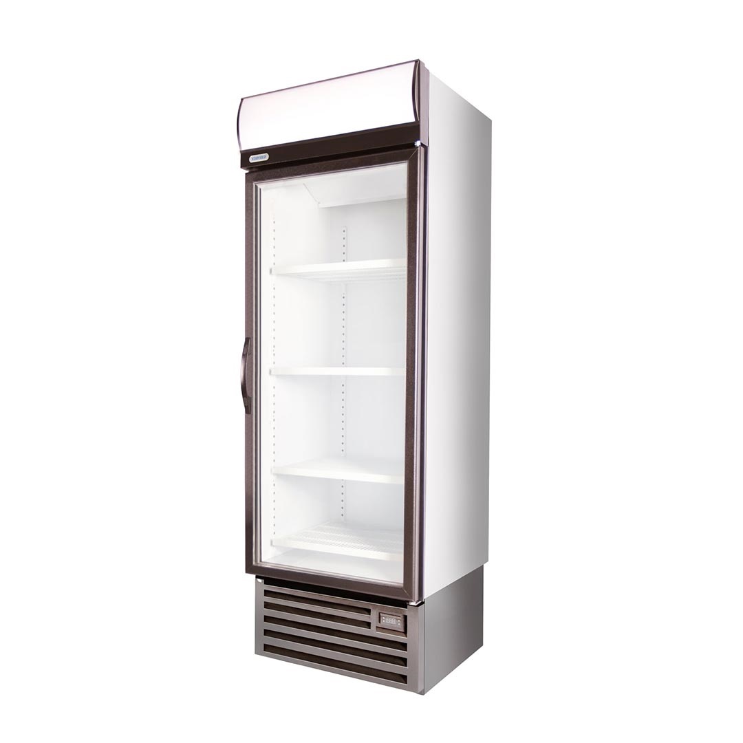 HD690F Single Glass Door Display Freezer