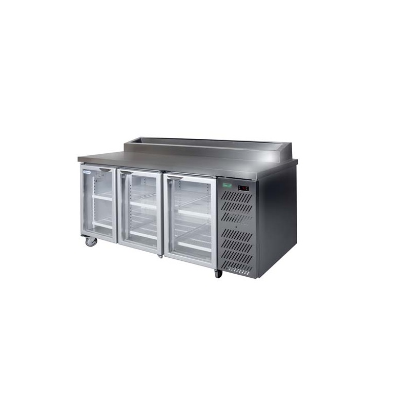 HDU1800PHC Glass Door Undercounter With Pizza Top