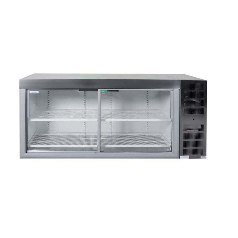 SDU2000 Undercounter Fridge With Glass Sliding Door