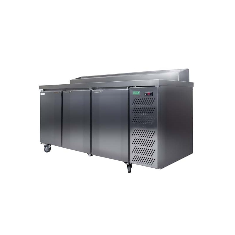 SHDU1800PHC Solid Hinged Door Undercounter Fridge With Pizza Top