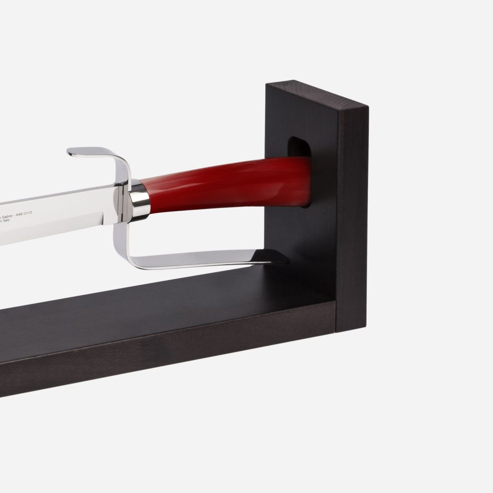 Sabre In Red On Stand