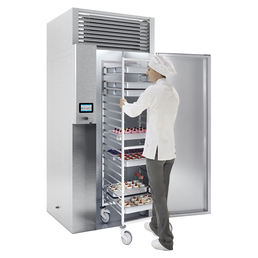 20 Level Roll-In Blast Freezer with Trolley