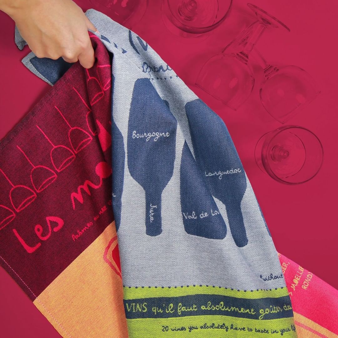 100% French Cotton Woven Teatowels