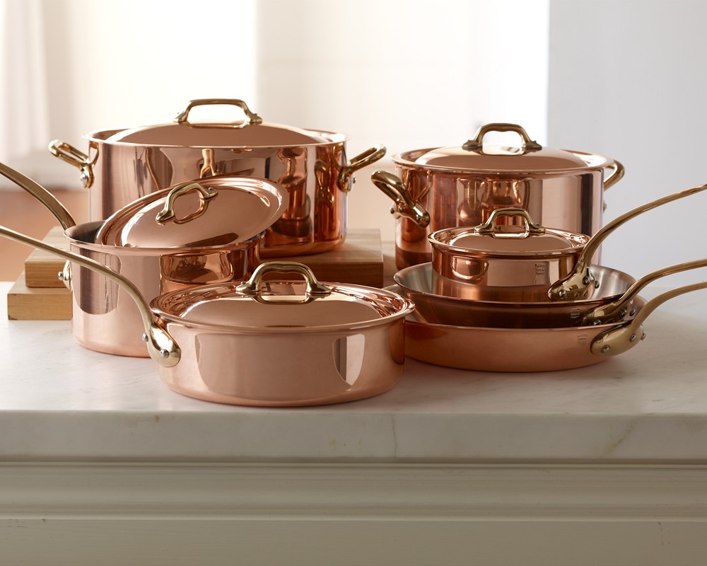 Mauviel Copper Cookware Set