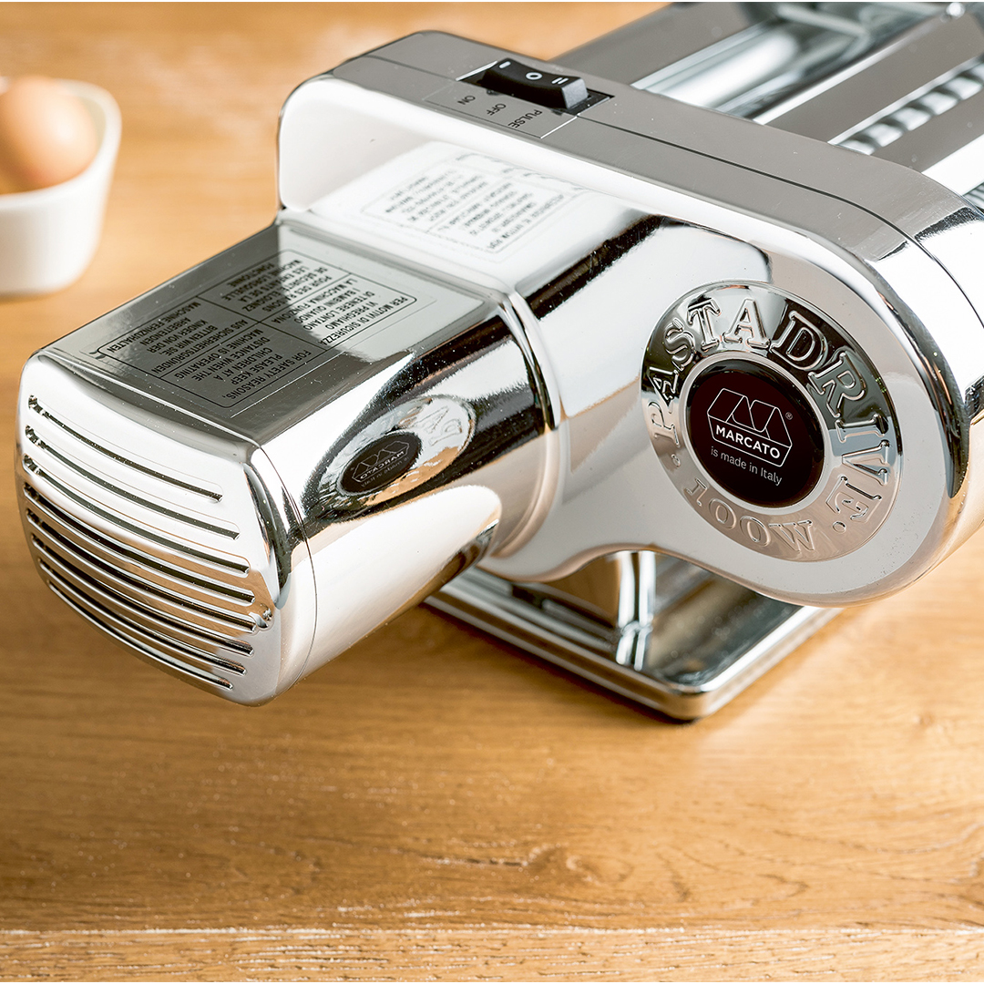 Atlas 150 Stainless Steel Pasta Machine With Motor