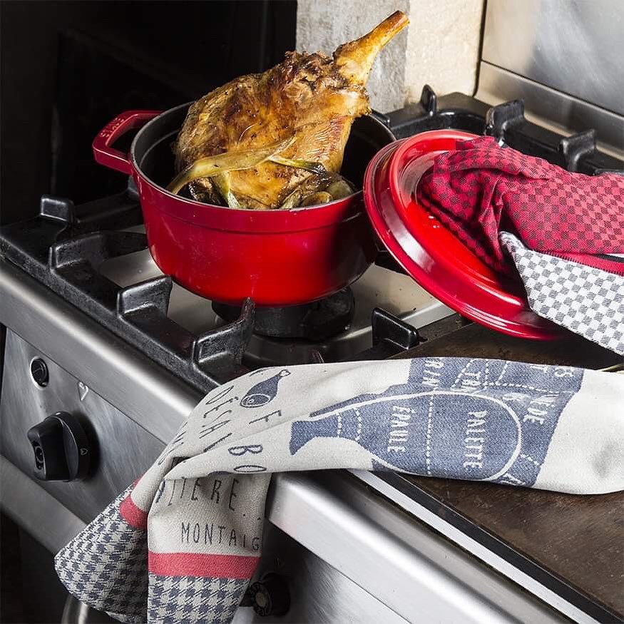 100% French Cotton Woven Teatowels