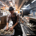 Josper Charcoal Oven Hjx50lbc, S/S Table With Black Door