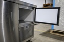 2.5 Stainless Steel Door Underbarfridge with Adjustable Shelves