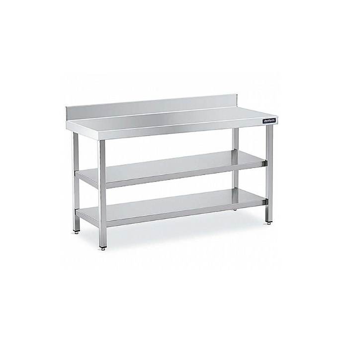 Centre table 1000x700 with 2 shelves