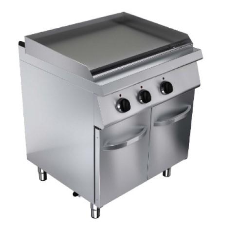 Kusina 700 Series Fry Top W/ Electric Smooth Plate 800x730x900mm
