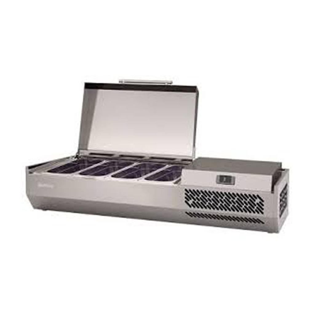 1330mm Pan Cooler With Stainless Steel Lid GN 1/4