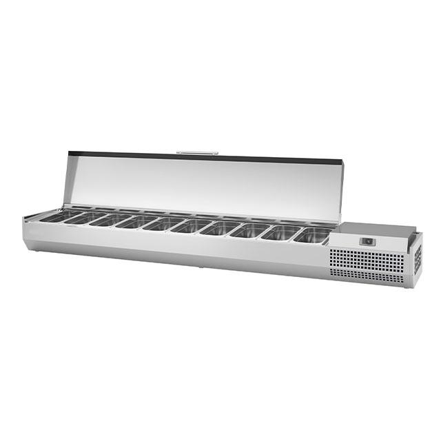 1500mm Pan Cooler With Stainless Steel Lid GN 1/3