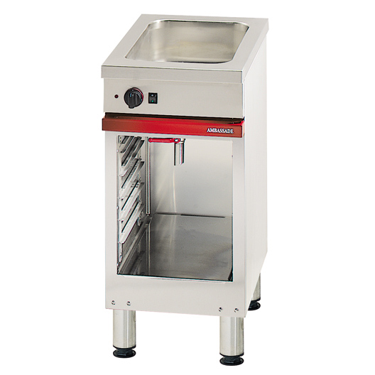 400 Cabinet Bain Marie + Door & Shelf Supports
