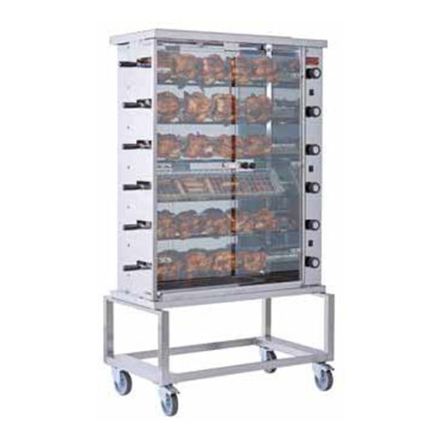 6 Spit Prelude Rotisserie In Stainless Steel - Package