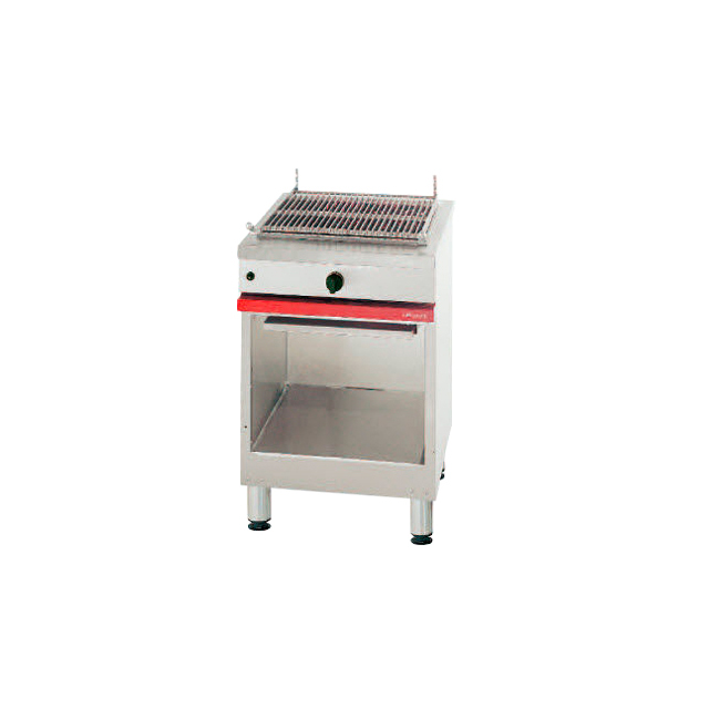 600 Cabinet Lava Stone Gas Grill + Door & Shelf Supp