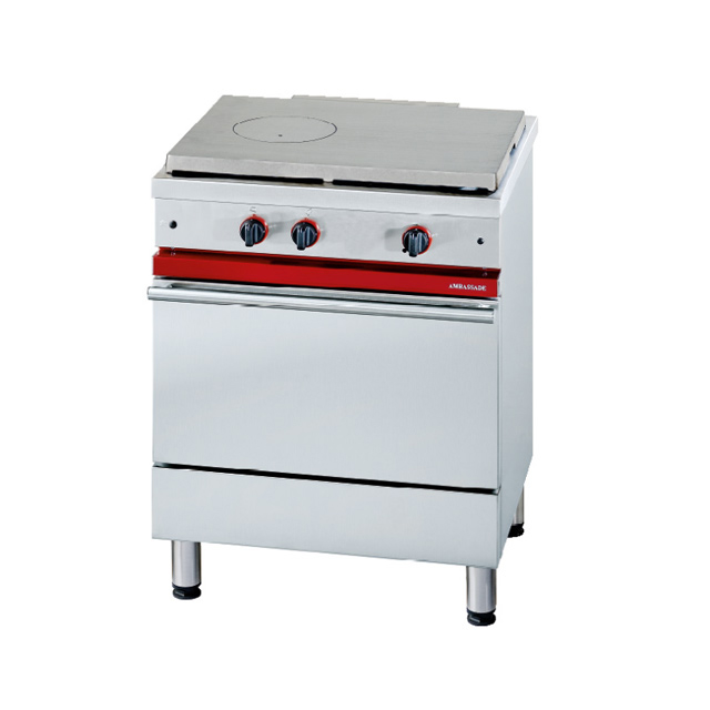 700 Cooker, 650 X 500 Simmer Plate, 1 GN 1/1 Gas Oven