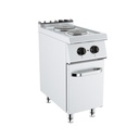 Kusina 700 Series Cooker W/ Electric 2 Round Plates, Cupboard 400x730x900mm