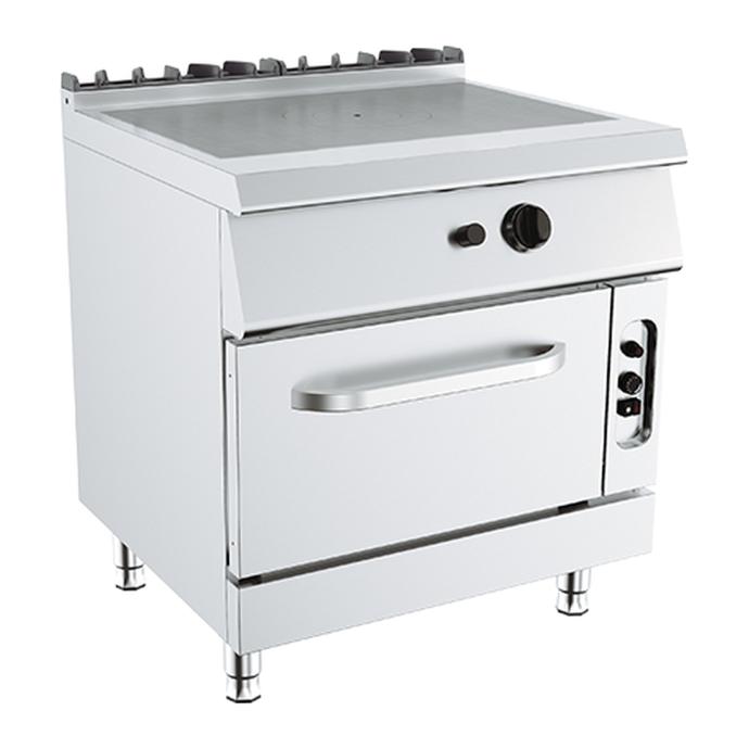 Kusina 700 Series Solid Top Gas Range W/ Oven 800x730x900mm
