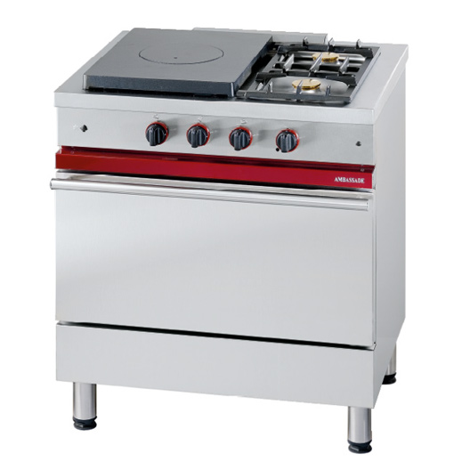 800 Cooker, 2 Bnrs, 1 Simmer Plate, 84 Lt Gas Oven 620 X 400