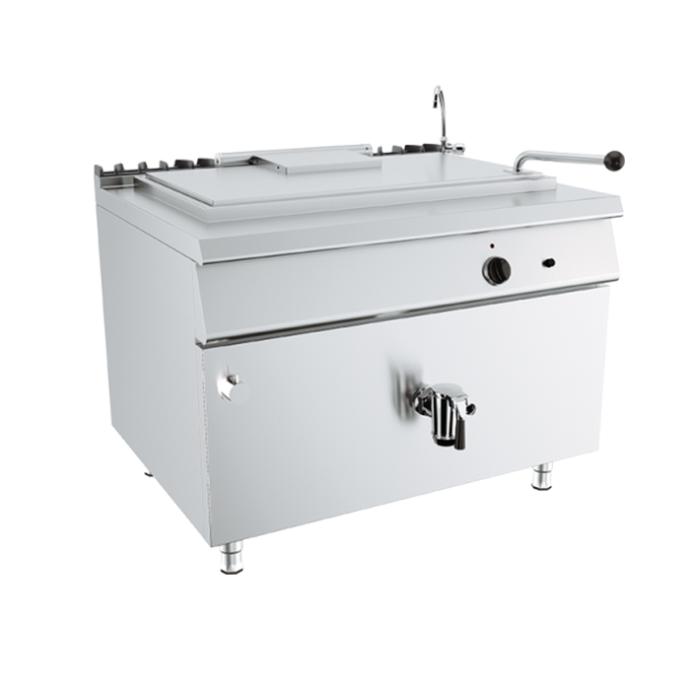 Kusina 900 Series Boiling Pan (Indirect) W/ Gas Rectangular 250 Lt 1200x900x900mm