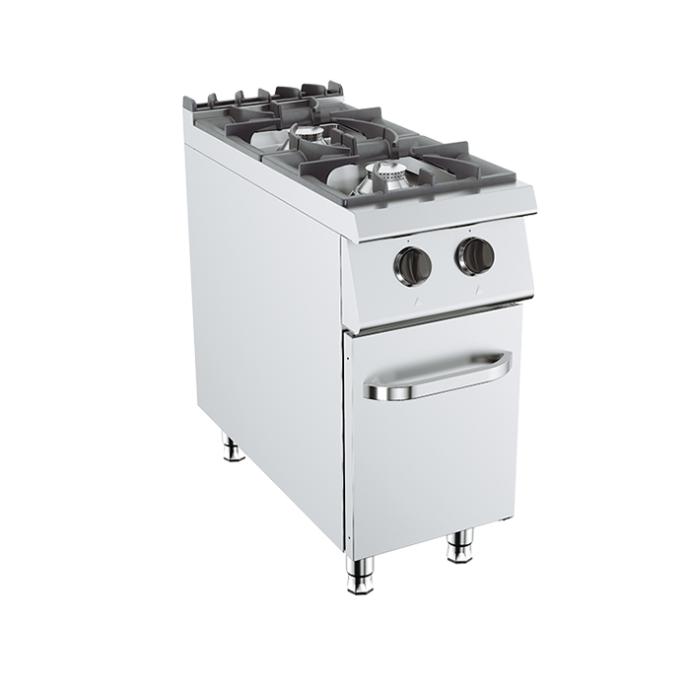 Kusina 900 Series Cooker W/ Gas 2 Burners, Cupboard 400x900x900mm