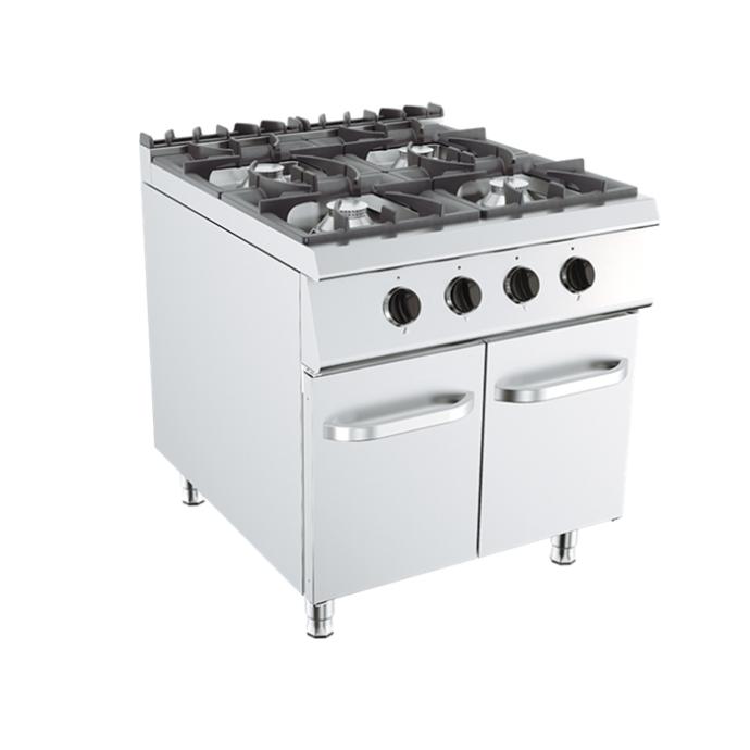 Kusina 900 Series Cooker W/ Gas 4 Burner, Cupboard 800x900x900mm