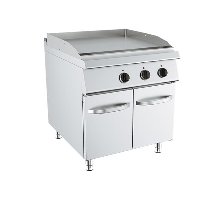 Kusina 900 Series Fry Top W/ Electric Smooth Plate 800x900x900mm