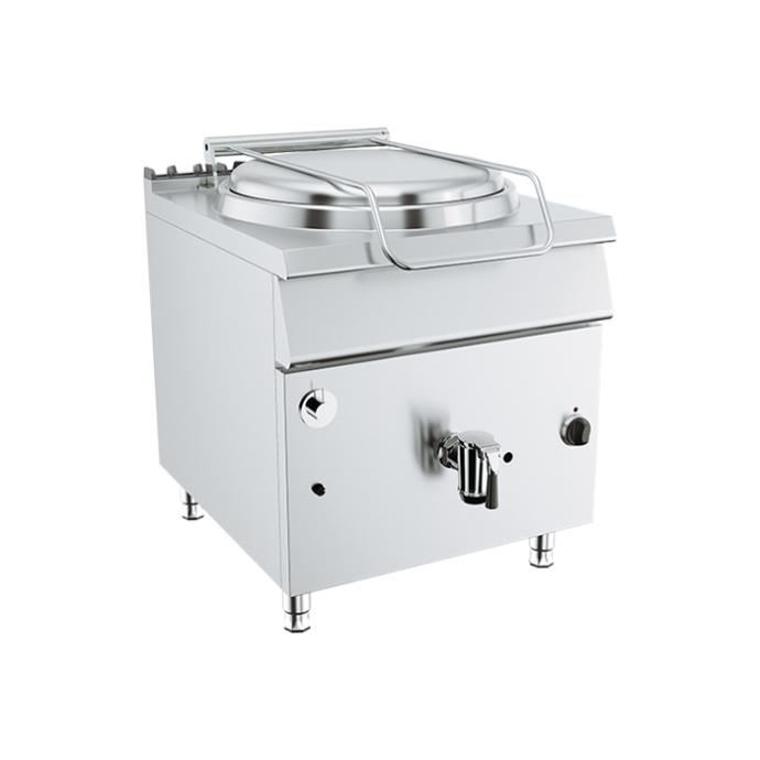 Kusina 900 Series Boiling Pan (Indirect) W/ Gas Cylindrical 150 Lt 800x900x900mm