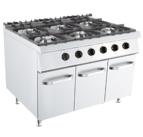 Kusina 700 Series Range W/ Gas   6 Burners 1200x730x900mm