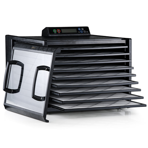 Black 9 Tray Food Dehydrator With Digital Display & Timer -2023