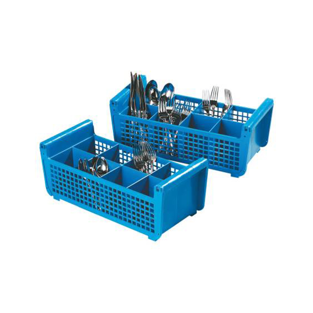 Blue Dishwashing Rack Cutlery Holder