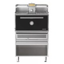 Josper HJX-L175-WTD  With Stainless Steel Stand And Black Door