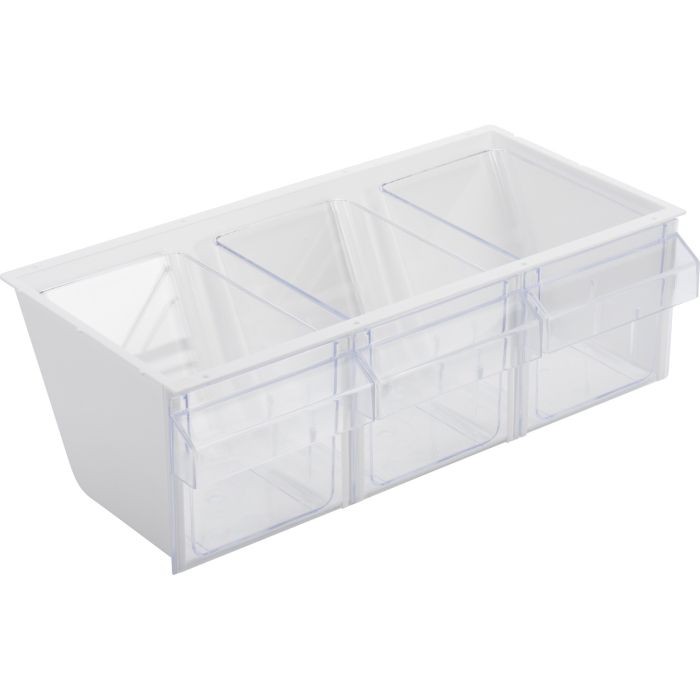 Condiment Box L 355 X W 170 X H 110mm With 3 X 1 L Cavities