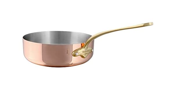 M'150 B Sautepan with bronze handle 24cm
