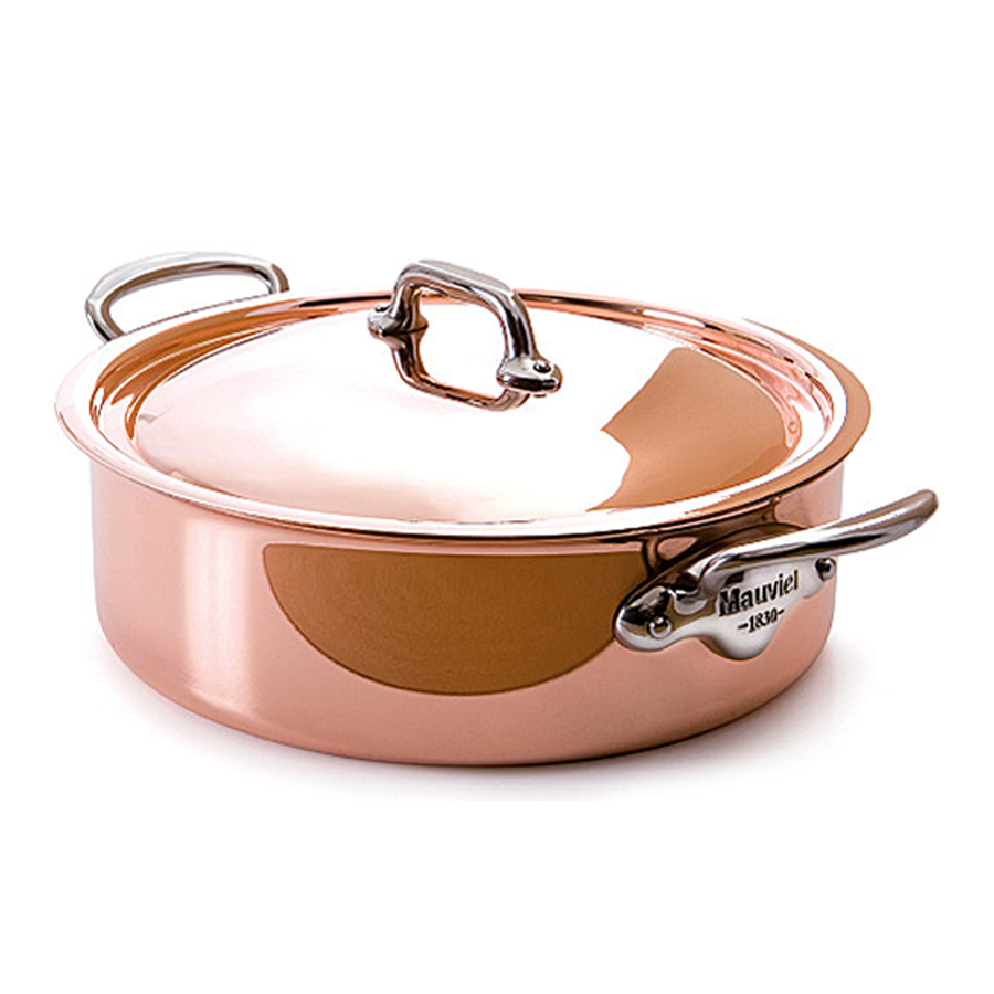 M'150 S Rondeau with lid with stainless steel handle 24cm