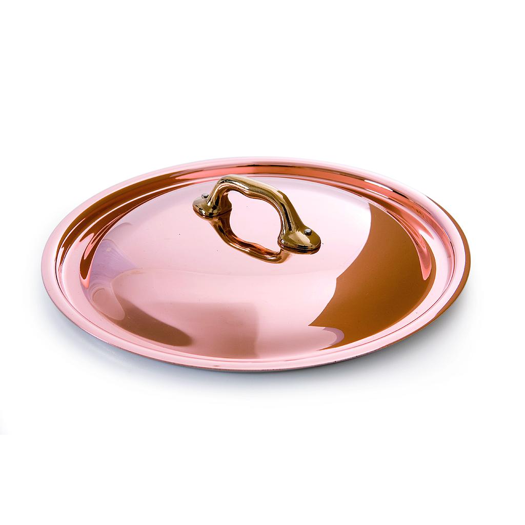 M'Heritage Lid with bronze handle 28cm