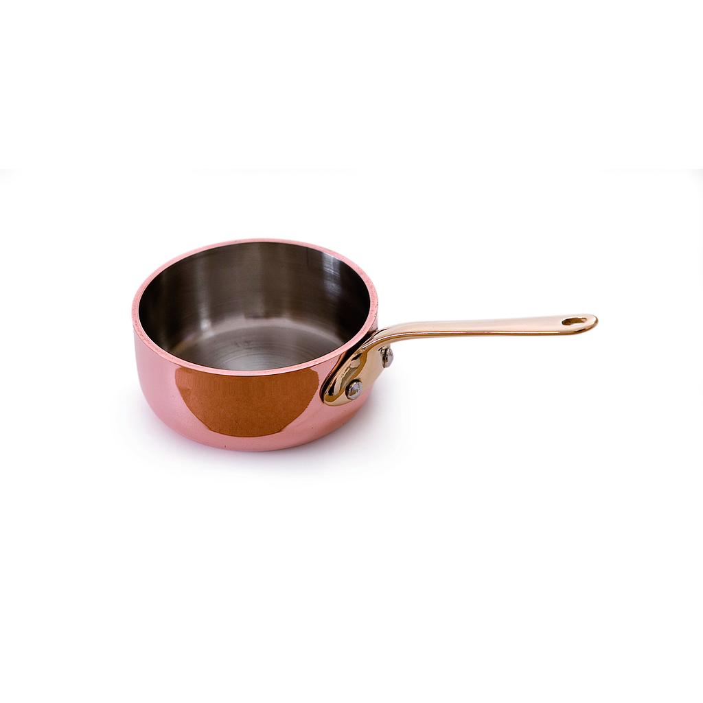 M'Minis Saucepan with lid with bronze handle 9cm
